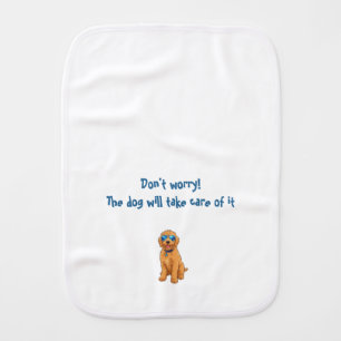 Meal Time Buddy Baby Burp Cloth