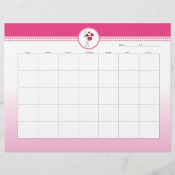 Meal Weekly Planner Sheet by ShopDesigns at Zazzle