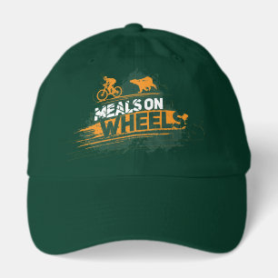 Meals on Wheels Cyclist Escape From Bear Hat