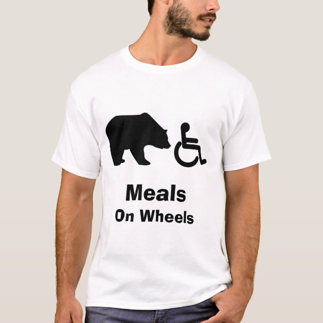 Meals on Wheels Wheelchair Tee (Front)