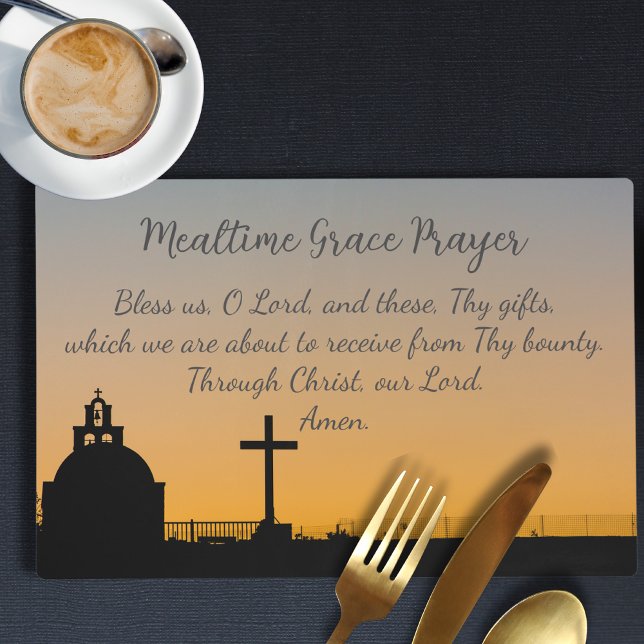 Mealtime Grace Prayer Placemat (Creator Uploaded)