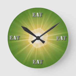 Mealtime Round Clock