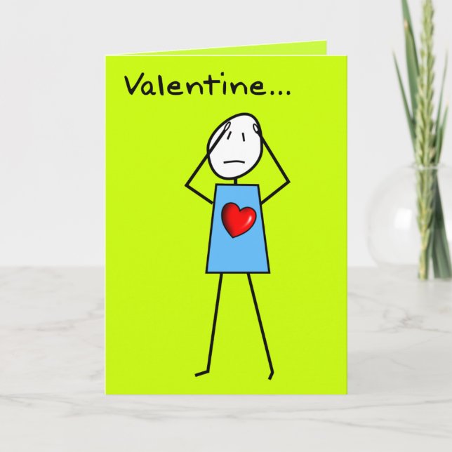Mean and Spiteful Valentine Card (Front)