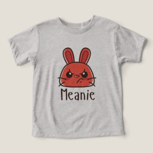 Mean Bunny Humor T-Shirt Toddler T-shirt