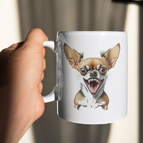 Mean Chihuahua  Funny Dogs Coffee Mug