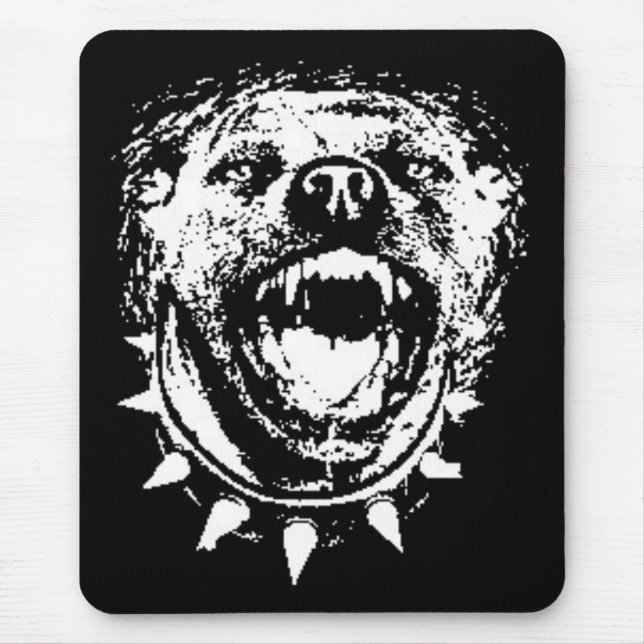 Mean Dog Mousepad (Front)