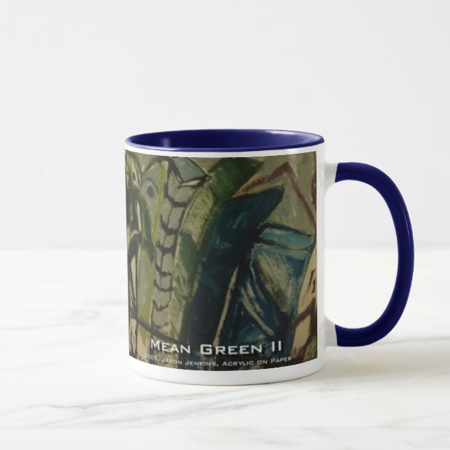 Mean Green II Mug (Right)