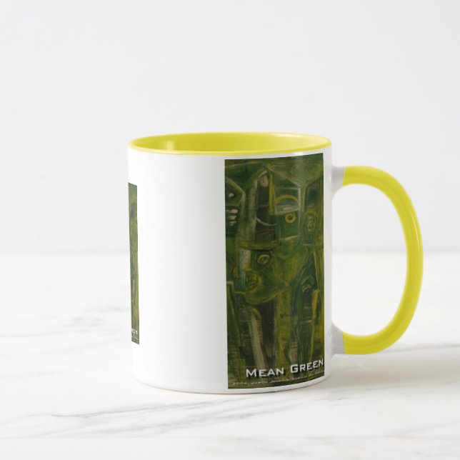 Mean Green Mug (Right)