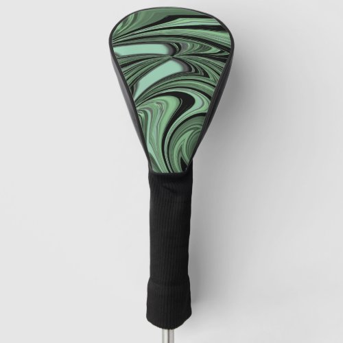 Mean Green Pattern Golf Head Cover