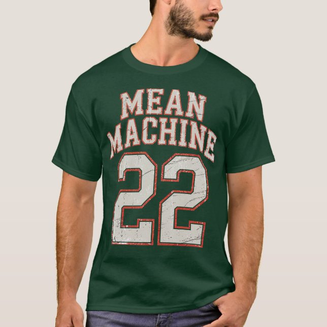 Mean Machine Football Jersey T-Shirt (Front)