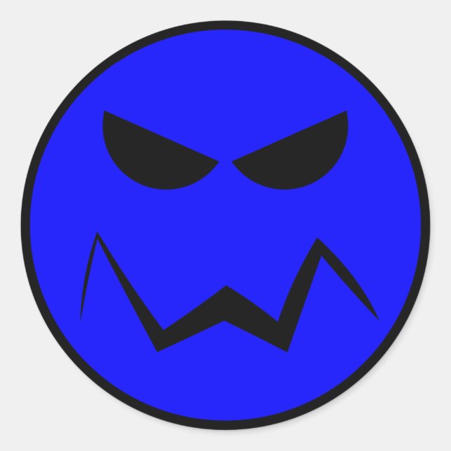 Mean Mister Face Sticker (Front)