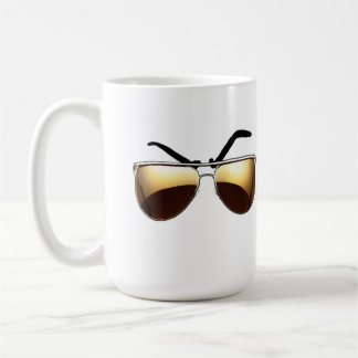 Mean Muggin' With Aviators Coffee Mug