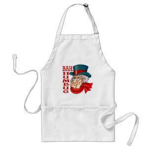 Mean Old Scrooge Adult Apron