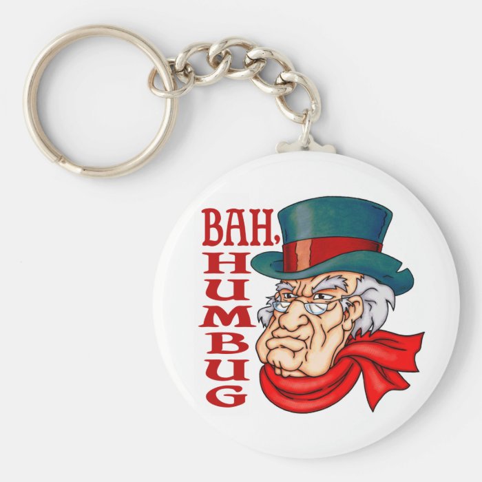 Mean Old Scrooge Key Chain