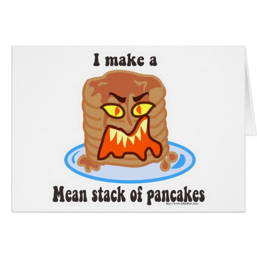Mean Pancake Cards (Front Horizontal)