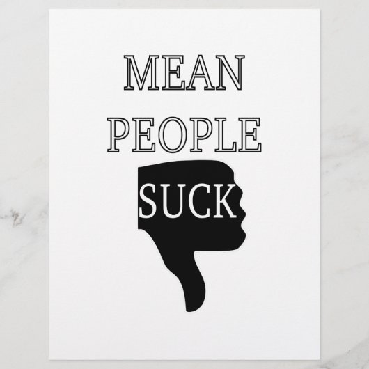 Mean People Suck (Front)