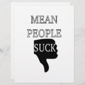 Mean People Suck (Front/Back)