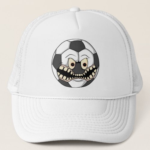 Mean Soccer Ball Trucker Hat