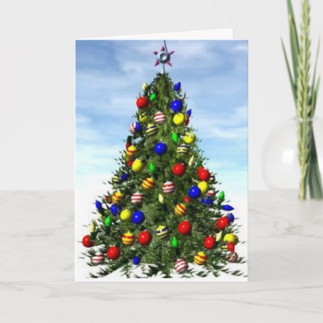 Mean spirited Christmas Card---Funny Holiday Card (Front)