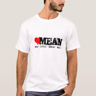 MEAN stack, mongo express, angular and node.js T-Shirt
