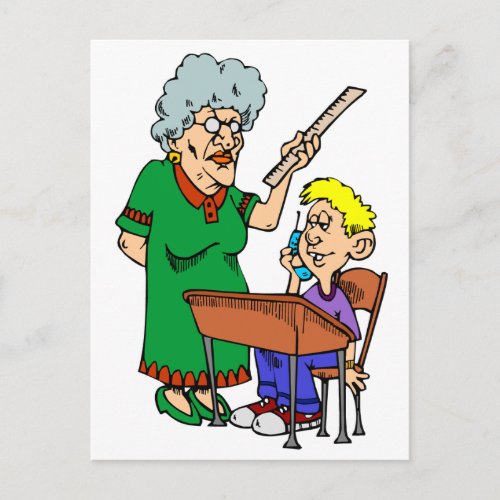 Mean Teacher Postcard