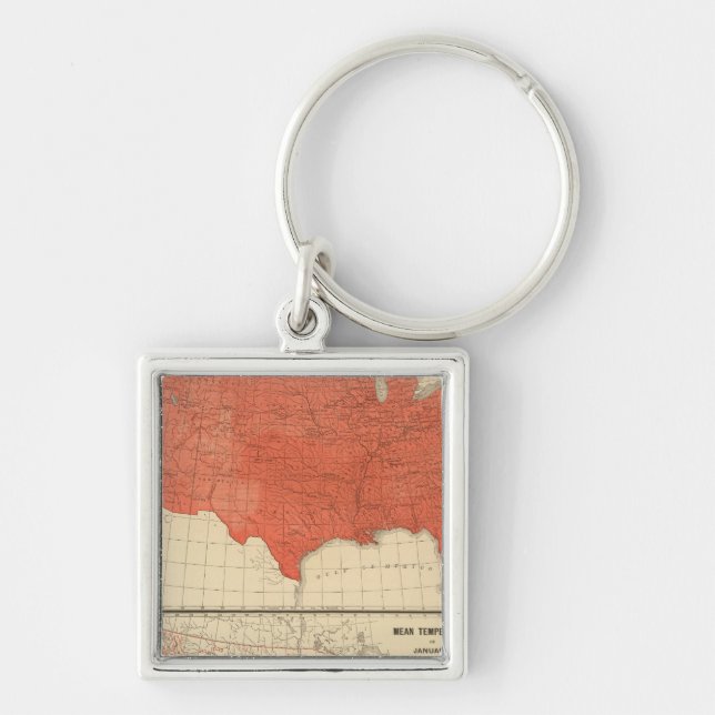 Mean temperature keychain (Front)