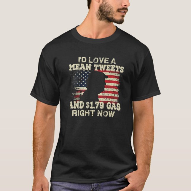 Mean Tweet And 1.79 Gas R Now Patriots 2024 Voted T-Shirt (Front)