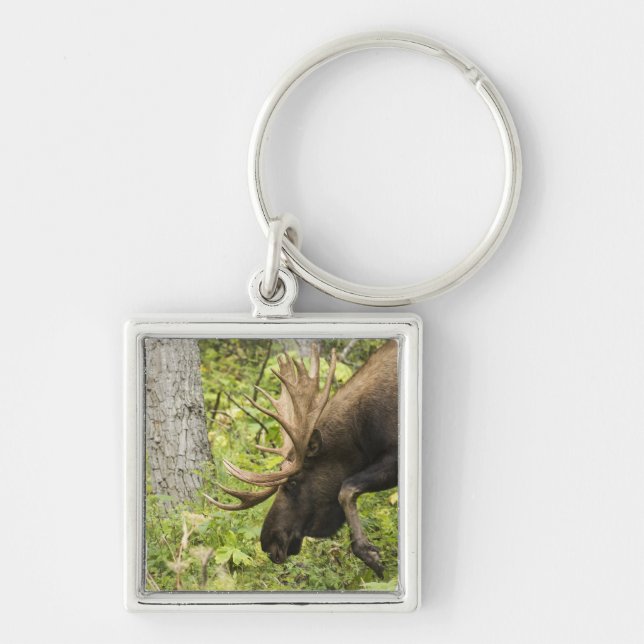 Meandering Moose Keychain (Front)