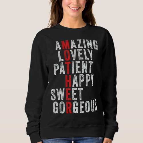 Meaning Definition Mother Mothers Day From Daught Sweatshirt