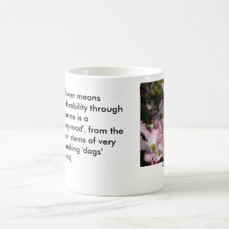 Meaning in Nature: Dogwood Flower Coffee Mug