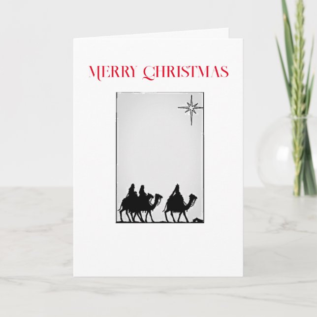 Meaning of Christmas Thank You Card (Front)