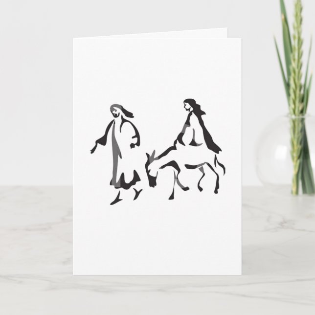 Meaning of Christmas Thank You Card (Front)