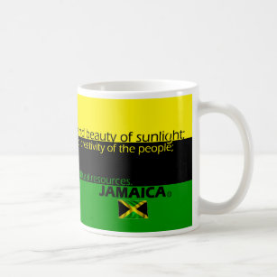 Jamaica Flag Colors Coffee Travel Mugs Zazzle Meaning Of Jamaica S Flag Colors Coffee Mug