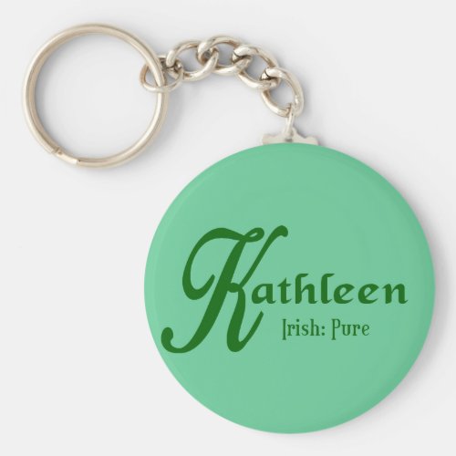 Meaning of Kathleen Keychain