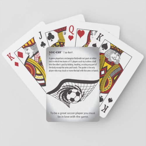 Meaning of Soccer Playing Cards