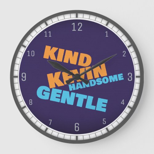 Meaning of the Name Kevin  Wall Clock
