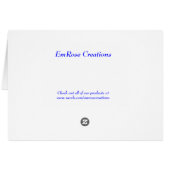 MEANINGFUL MESSAGE:  INCARCERATION 6 CARDS (Back Horizontal)