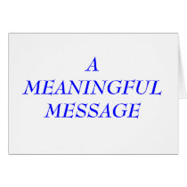 MEANINGFUL MESSAGE:  TERMINAL ILLNESS 7