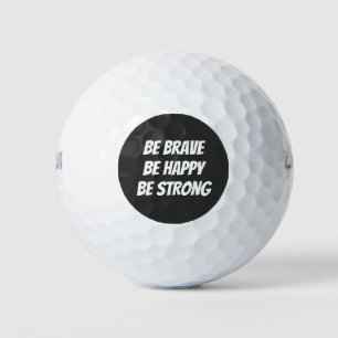 Meaningful Motivational Quote Design Golf Balls
