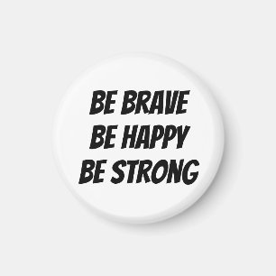 Meaningful Motivational Quote Design Magnet