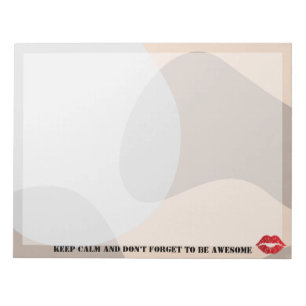 Meaningful Motivational Quote Design Notepad