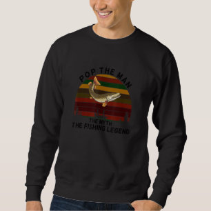 Meaningful POP Man Myth Legend Musky Fishing Sweatshirt