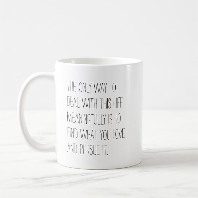 Meaningful Pursuit Mug (Left)