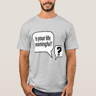 Meaningful Question -- Gray T-Shirt