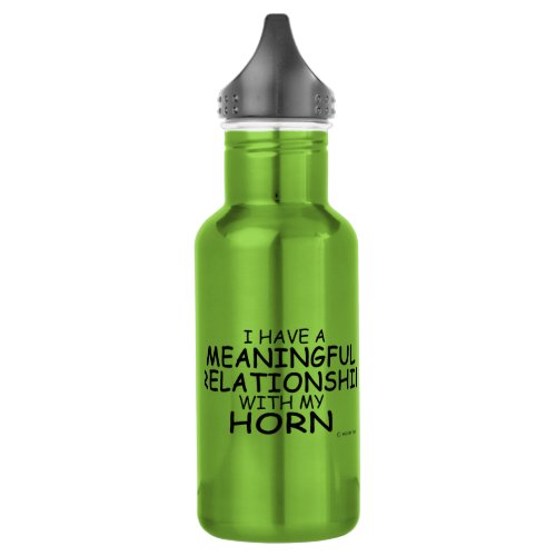 Meaningful Relationship Horn Stainless Steel Water Bottle
