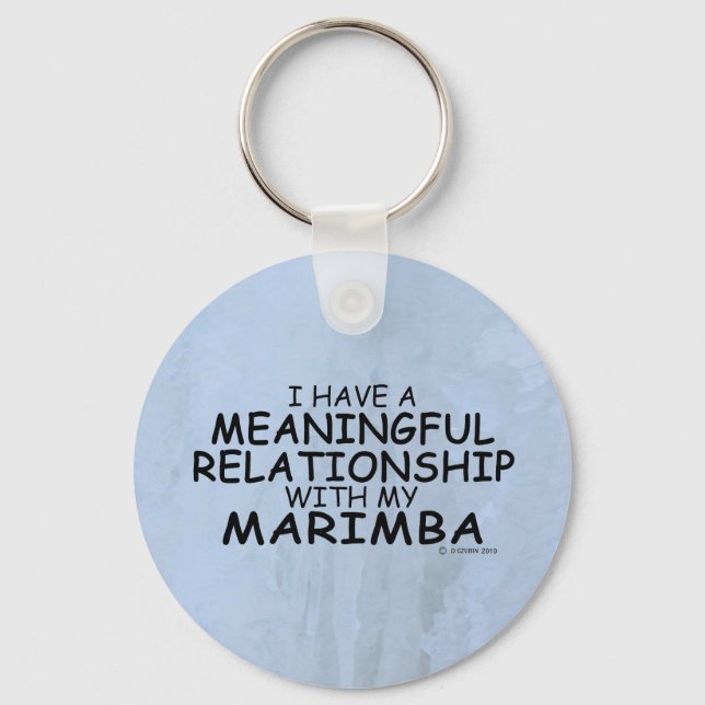 Meaningful Relationship Marimba Keychain (Front)