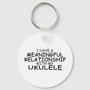 Meaningful Relationship Ukulele Keychain