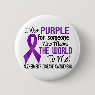 Means The World To Me 2 Alzheimer's Disease Button