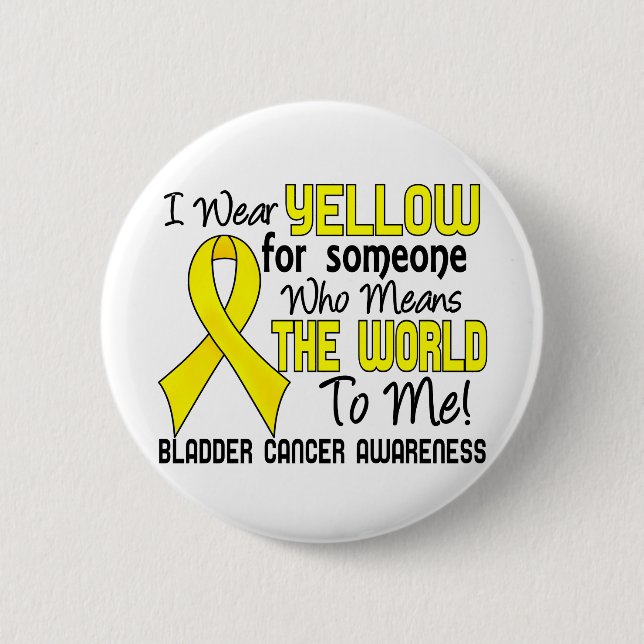 Means The World To Me 2 Bladder Cancer Button (Front)