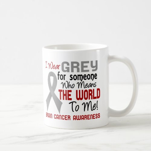 Means The World To Me 2 Brain Cancer Coffee Mug